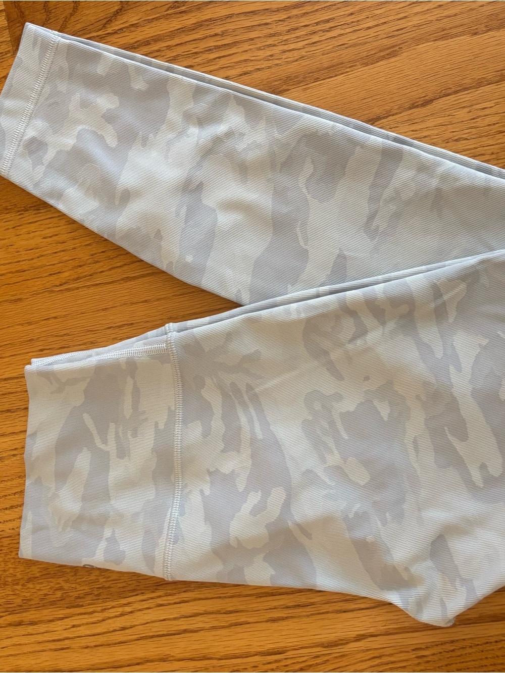 lululemon athletica Light Grey Camo Leggings